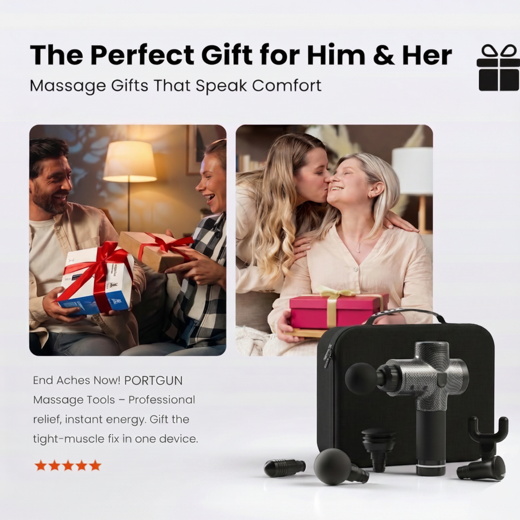 PROFAN™ X1 PRO Deep Tissue Carbon Fibre Massage Gun with High Power Muscle Recovery